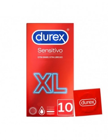 Durex Sensitivo Xl Preservativos 10 Unidades