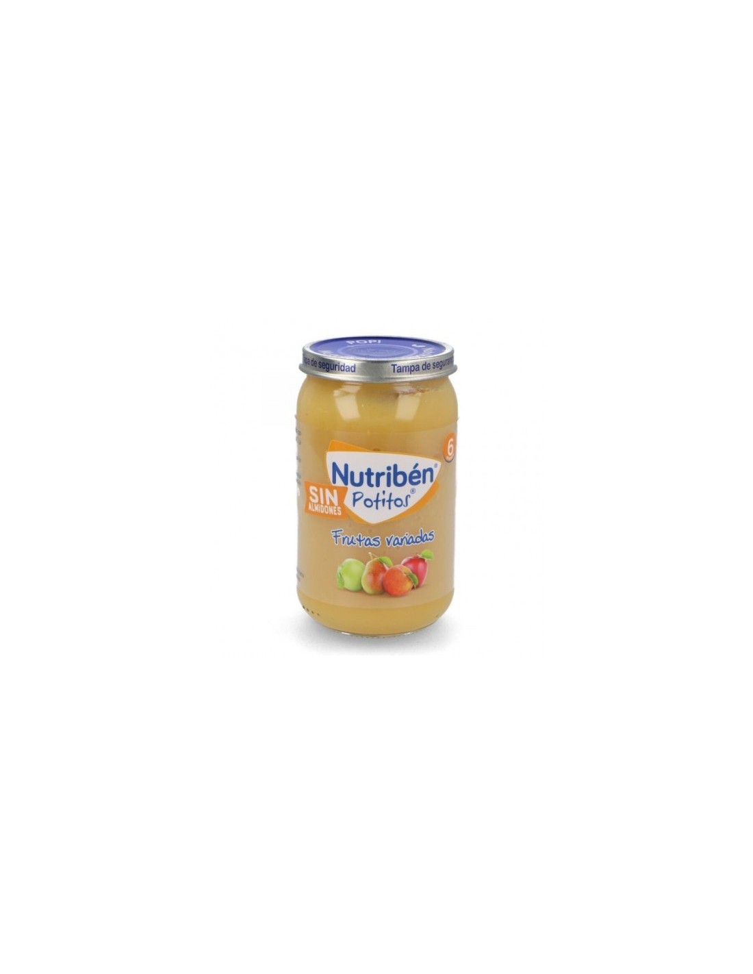 NUTRIBEN POTITOS 4 FRUTAS 1 ENVASE 235 G