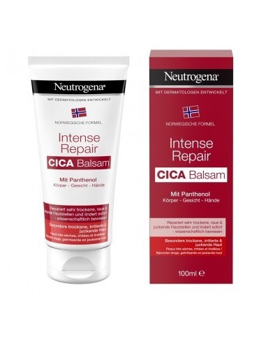 Neutrogena Formula Noruega Balsamo Cica Reparacion Intensa 1 Envase 100 Ml