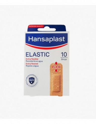 Hansaplast Elastic Aposito Adhesivo 10 Unidades 72 X 22 Mm