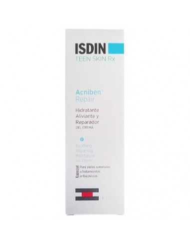 ISDIN TEEN SKIN RX ACNIBEN REPAIR HIDRATANTE REPARADOR Y ALIVIADOR GEL CREMA 1 ENVASE 40 ml