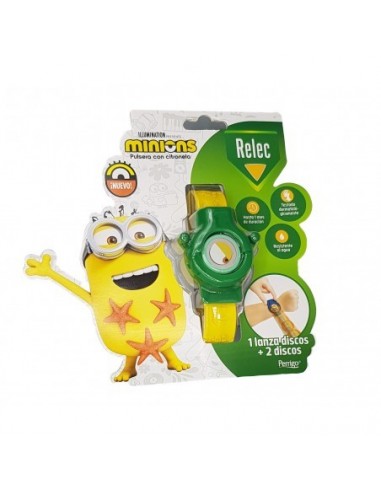 Relec Pulsera Aromatica 1 Unidad Minion Verde