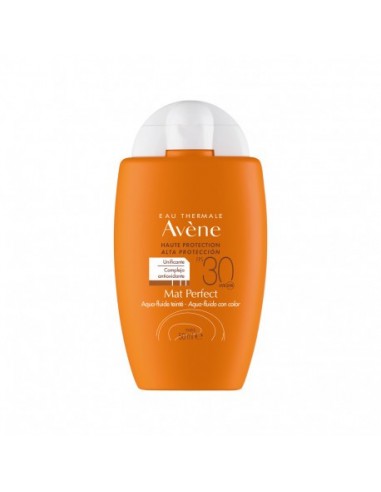 Avene Mat Perfect Aqua Fluido Con Color Spf 30 1 Envase 50 Ml