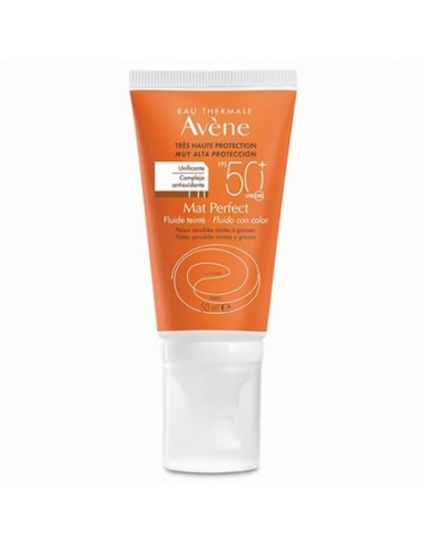 EAU THERMALE AVENE MUY ALTA PROTECCION ULTRA FLUID MAT PERFECT FPS 50+ 1 ENVASE 50 ml