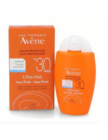 Avene Ultra Mat Aqua Fluido Spf 30 1 Envase 50 Ml