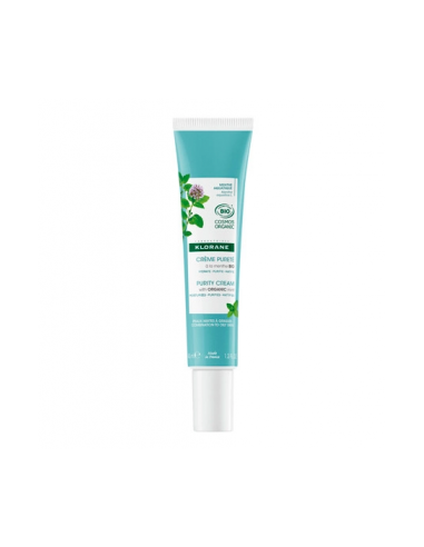 Klorane Crema Purificante A La Menta Bio 1 Envase 40 Ml