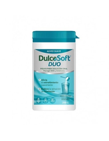 Dulcosoft Duo Polvo Para Solucion Oral 1 Frasco 200 G Sabor Neutro