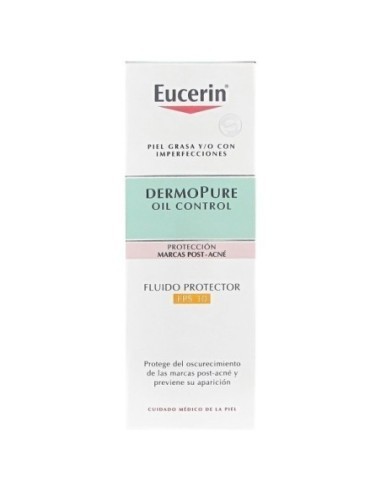 Eucerin Dermopure Oil Control Fluido Protector Fps 30 1 Envase 50 Ml