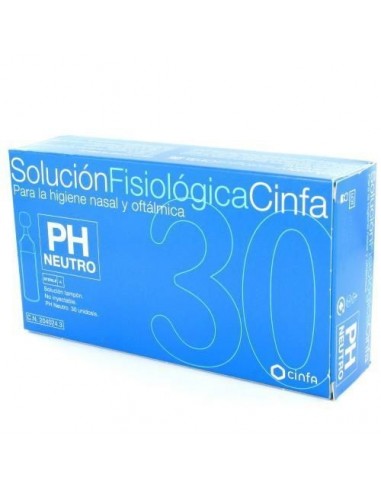 Cinfa Solucion Fisiologica 30 Unidades Monodosis 5 Ml