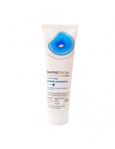 Dermaseries Crema Facial Calmante Y Protectora Con Spf 30 1 Tubo 50 Ml