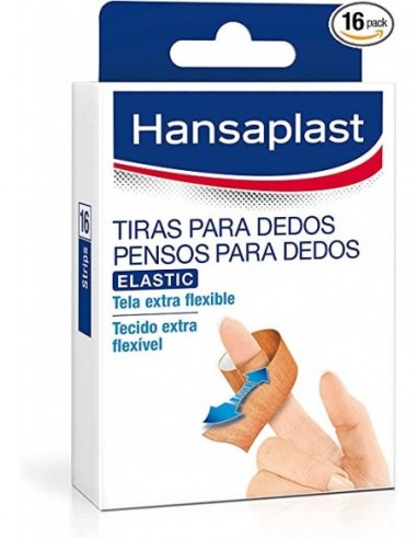 Hansplast Fingertip Aposito Para Dedos 10 Unidades