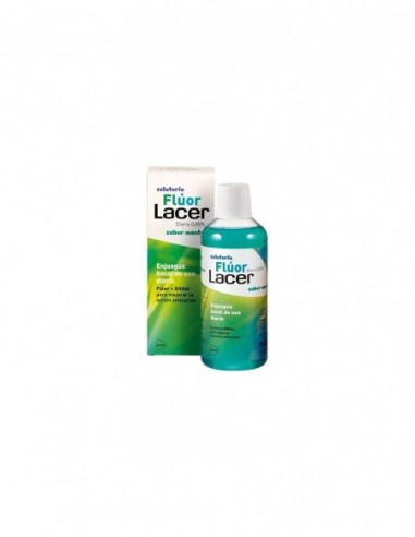 Lacer Colutorio Fluor Diario 0,05 % 1 Envase 500 Ml Sabor Menta