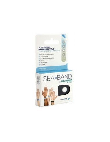 Sea Band By Aquamed Active Pulsera Antimareo Adulto 2 Unidades