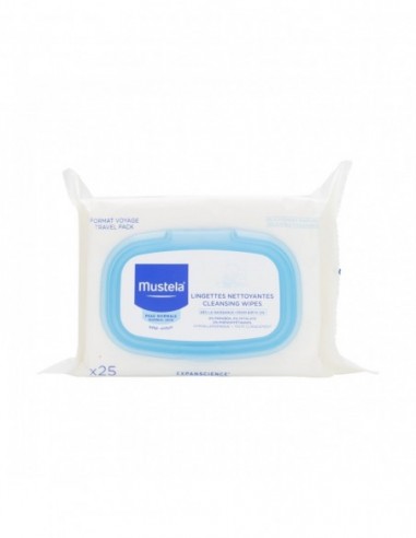 Mustela Toallitas Limpiadoras Paquete 25 Toallitas