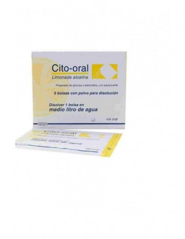 Cito-Oral Limonada Alcalina 5 Bolsas 15,28 G