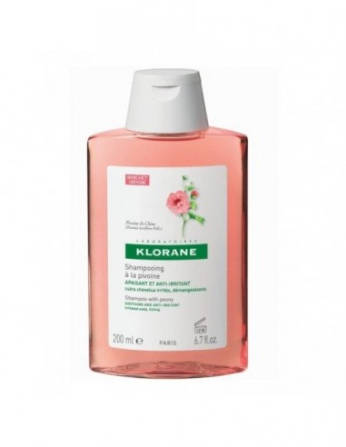 Klorane Champu A La Peonia Bio 1 Envase 400 Ml