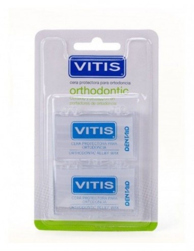 Cera Ortodoncia Protectora Rozadura Vitis Orthodontic 5 Barritas