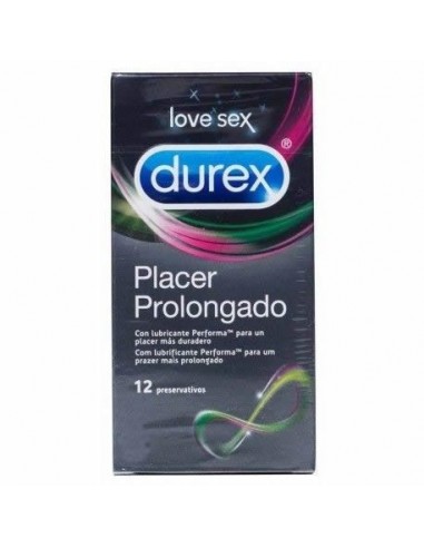 Durex Placer Prolongado Preservativos 12 Unidades