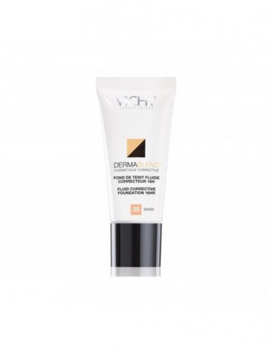 Dermablend Fondo De Maquillaje Corrector Vichy Cosmetica Correctora 1 Envase 30 Ml Color 25 Nude