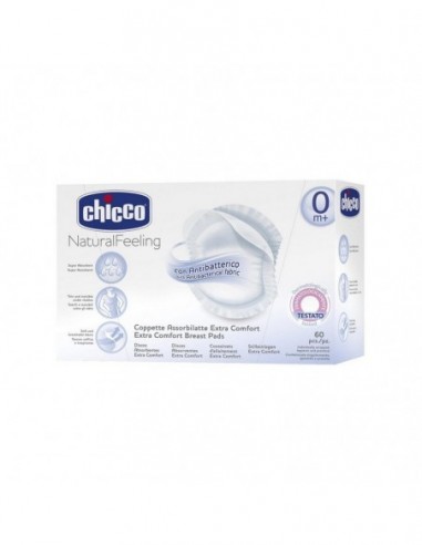 Discos Absorbentes Lactancia Chicco 60 Unidades