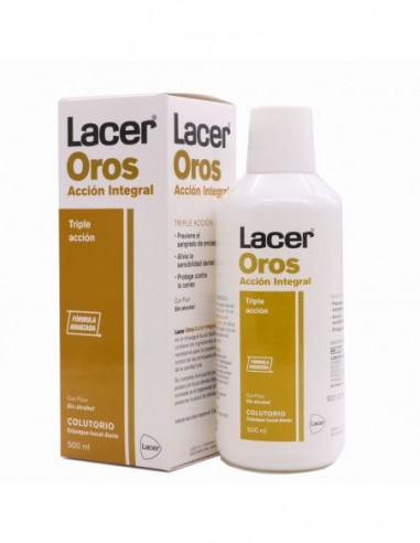 Lacer Oros Accion Integral Colutorio 1 Envase 500 Ml