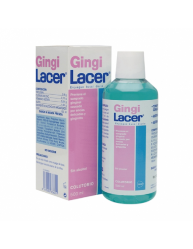 Gingilacer Encias Delicadas Colutorio 1 Envase 500 Ml