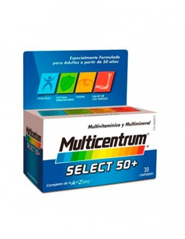 Multicentrum Select 50+ 30 Comprimidos