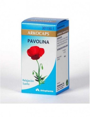 Pavolina Arkopharma 48 Capsulas