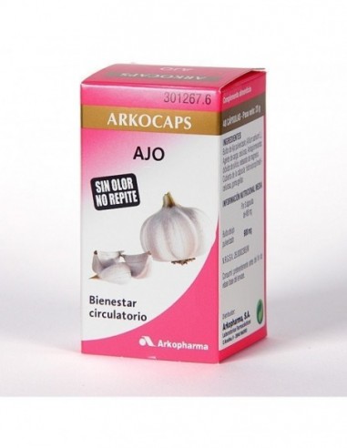 Ajo Arkopharma 48 Capsulas