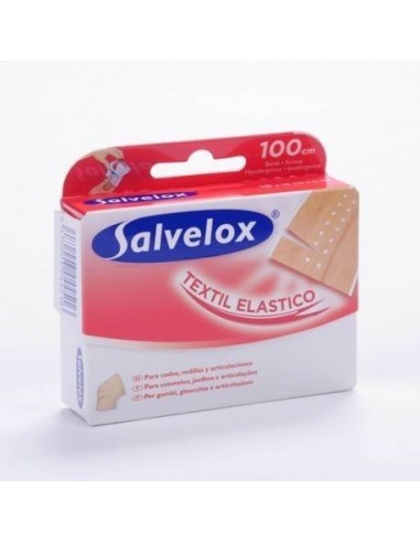 SALVELOX TEXTILE BITS APOSITO ADHESIVO 10 UNIDADES 16 cm x 10 cm