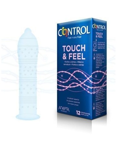 Control Touch & Feel Preservativos 12 Unidades