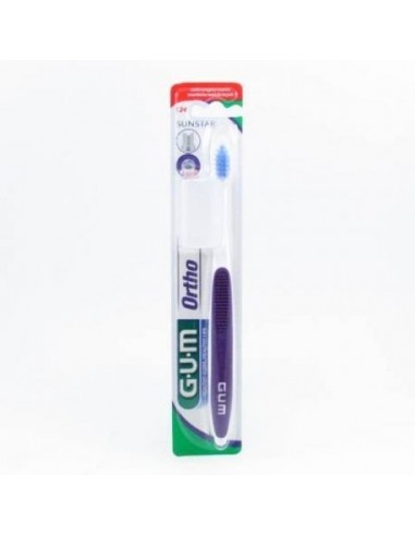 Cepillo Dental Adulto Gum 124 Ortodoncia 1 Unidad