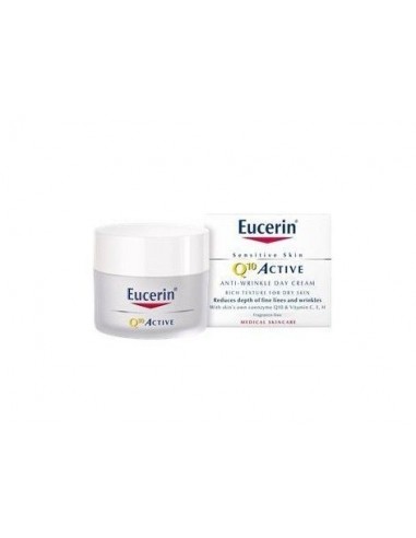 Q10 Active Crema De Dia Piel Seca Eucerin Piel Sensible 1 Envase 50 Ml