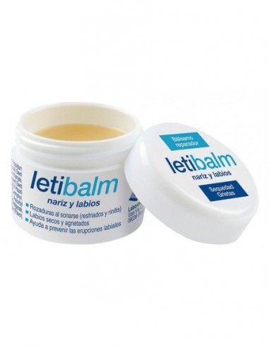 Letibalm Balsamo Reparador Nariz Y Labios 1 Envase 10 Ml