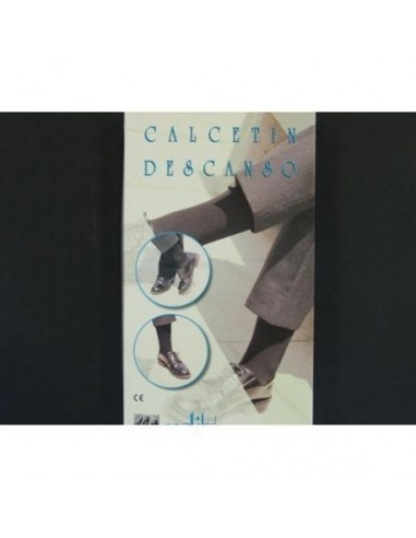 Calcetin Descanso Compresion Normal Medilast Ref 300 Talla Pequeña  Color Negro