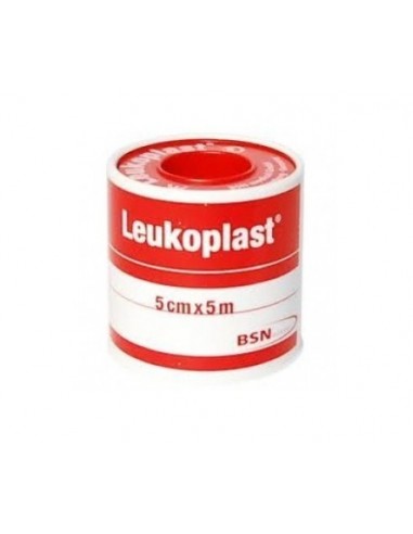 Esparadrapo Leukoplast 1 Unidad 5 M X 5 Cm Color Carne