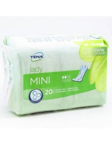 Absorbente Incontinencia Orina Ligera Tena Discreet Mini 20 Unidades