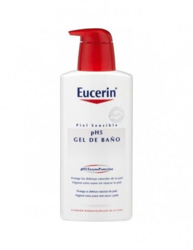 EUCERIN PIEL SENSIBLE PH-5 GEL DE BAÑO 1 ENVASE 1 l