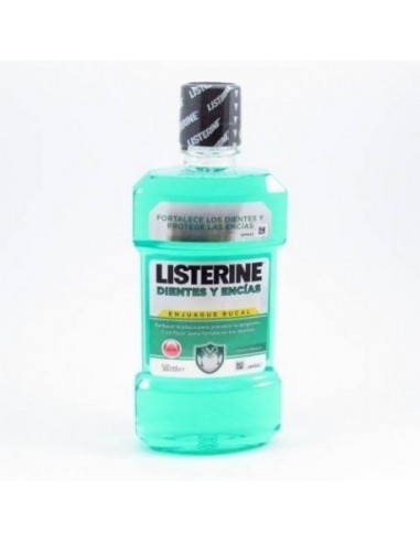 Listerine Proteccion Dientes Y Encias 1 Botella 500 Ml