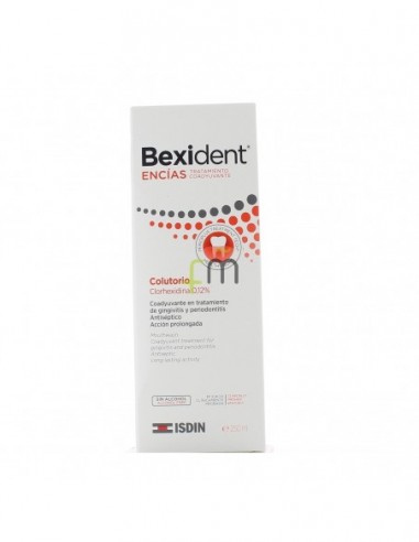 Bexident Encias Tratamiento Coadyuvante Clorhexidina 0,12% Colutorio 1 Envase 250 Ml