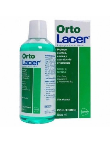 Ortolacer Colutorio 1 Envase 500 Ml Sabor Menta