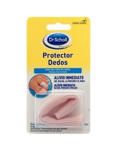 Parche Protector Dedos Scholl Tubo Recort