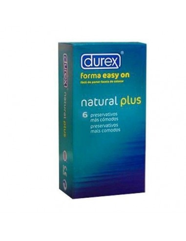 Durex Natural Plus Preservativos 6 Unidades