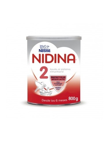 NIDINA 2 PREMIUM 1 ENVASE 800 G