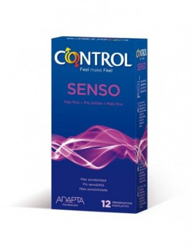 Control Senso Preservativos 12 Unidades