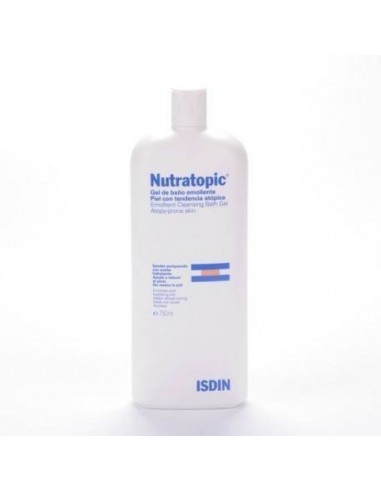 Isdin Nutratopic Pro-Amp Gel De Baño Emoliente 1 Envase 750 Ml