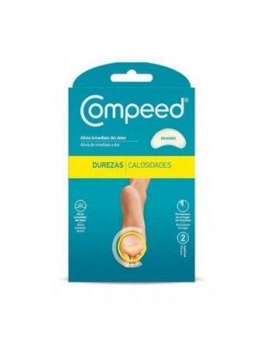 Compeed Durezas Hidrocoloide Talla Grande 2 Unidades