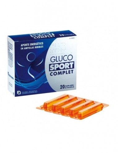 Glucosport Complet 20 Ampollas Bebibles 10 Ml