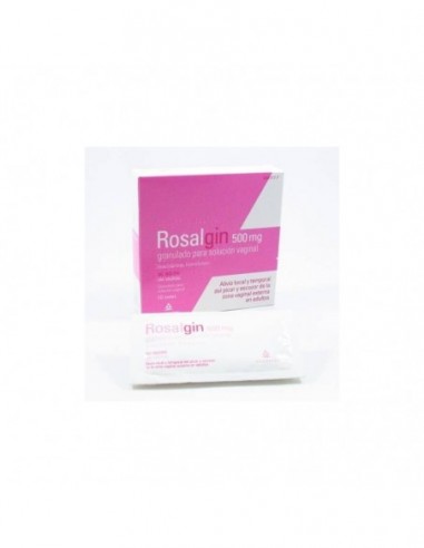 Rosalgin 500 Mg 10 Sobres Granulado Para Solucion Vaginal