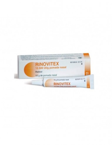 Rinovitex 12.500 Ui/G Pomada Nasal 1 Tubo 10 G